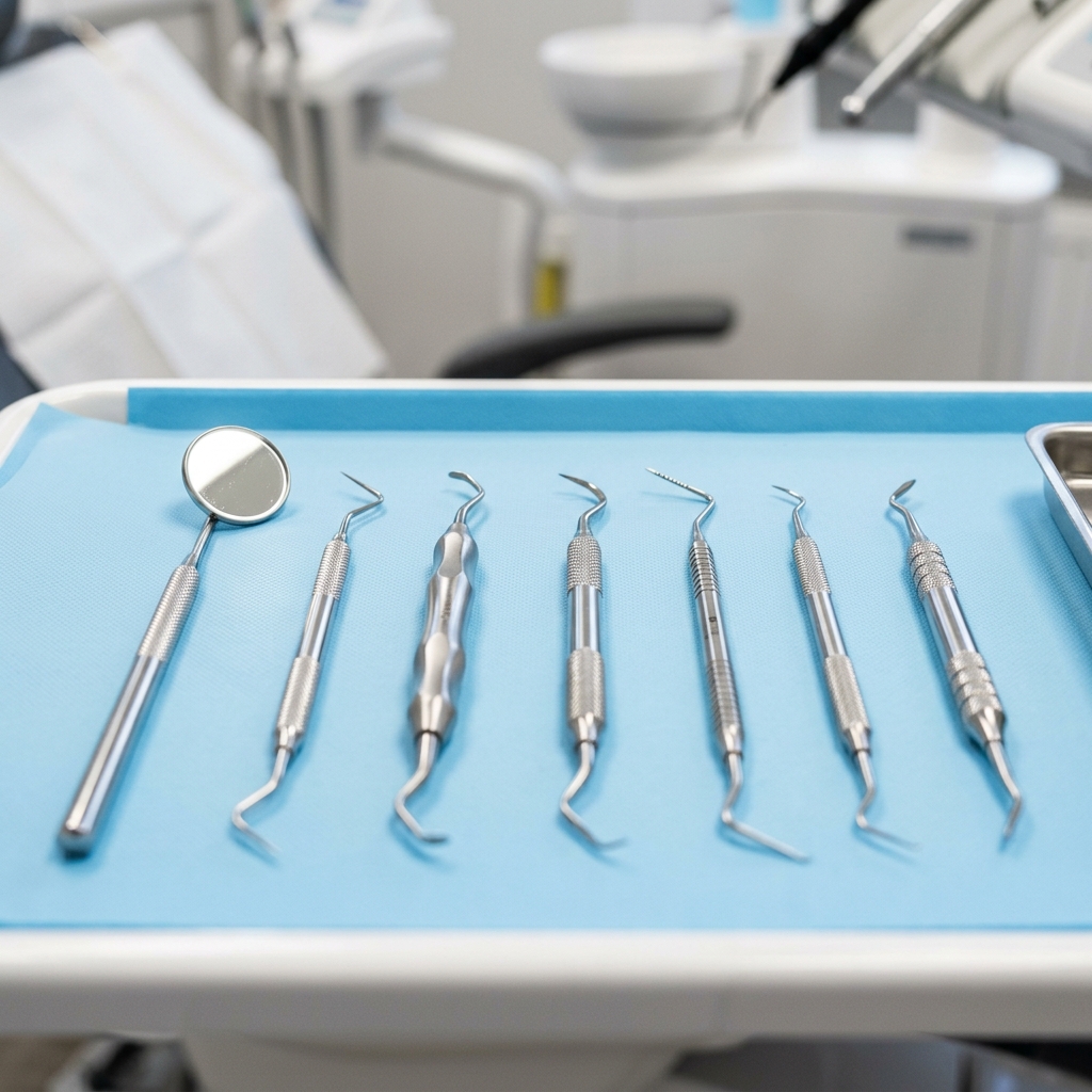 Dental cleaning instruments